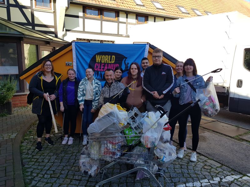 Sammeln statt gammeln - IWK Nordhausen räumt auf