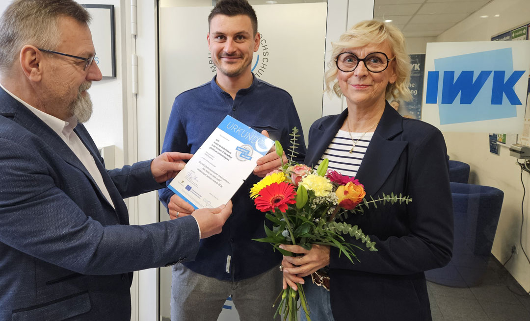 Verleihung Landessiegel „Mitarbeiterorientiertes Unternehmen“