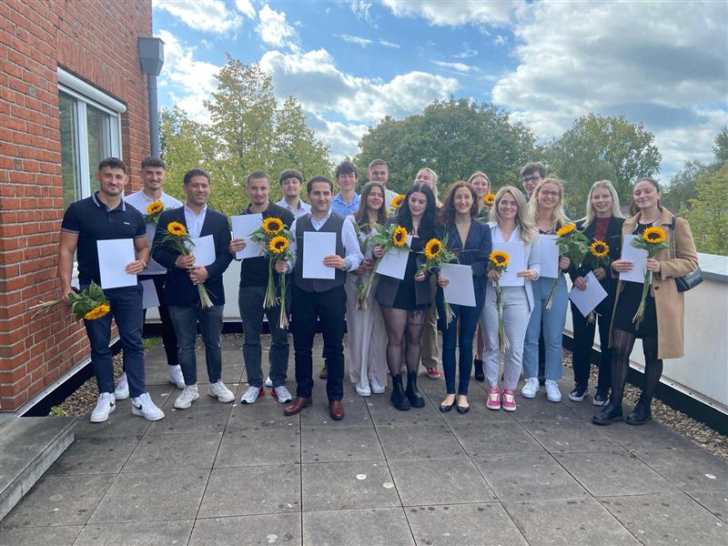 Wir gratulieren dem PT 21 zum bestandenen Physiotherapie-Examen