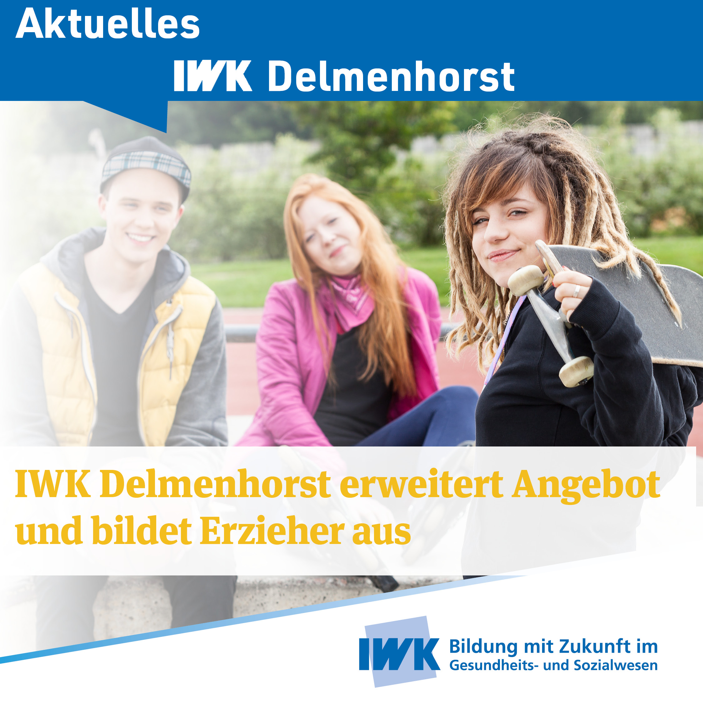 IWK Delmenhorst erweitert Angebot und bildet Erzieher aus